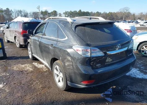 2011 Lexus Rx 350 from USA, damaged, VIN 2T2BK1BAXBC116633